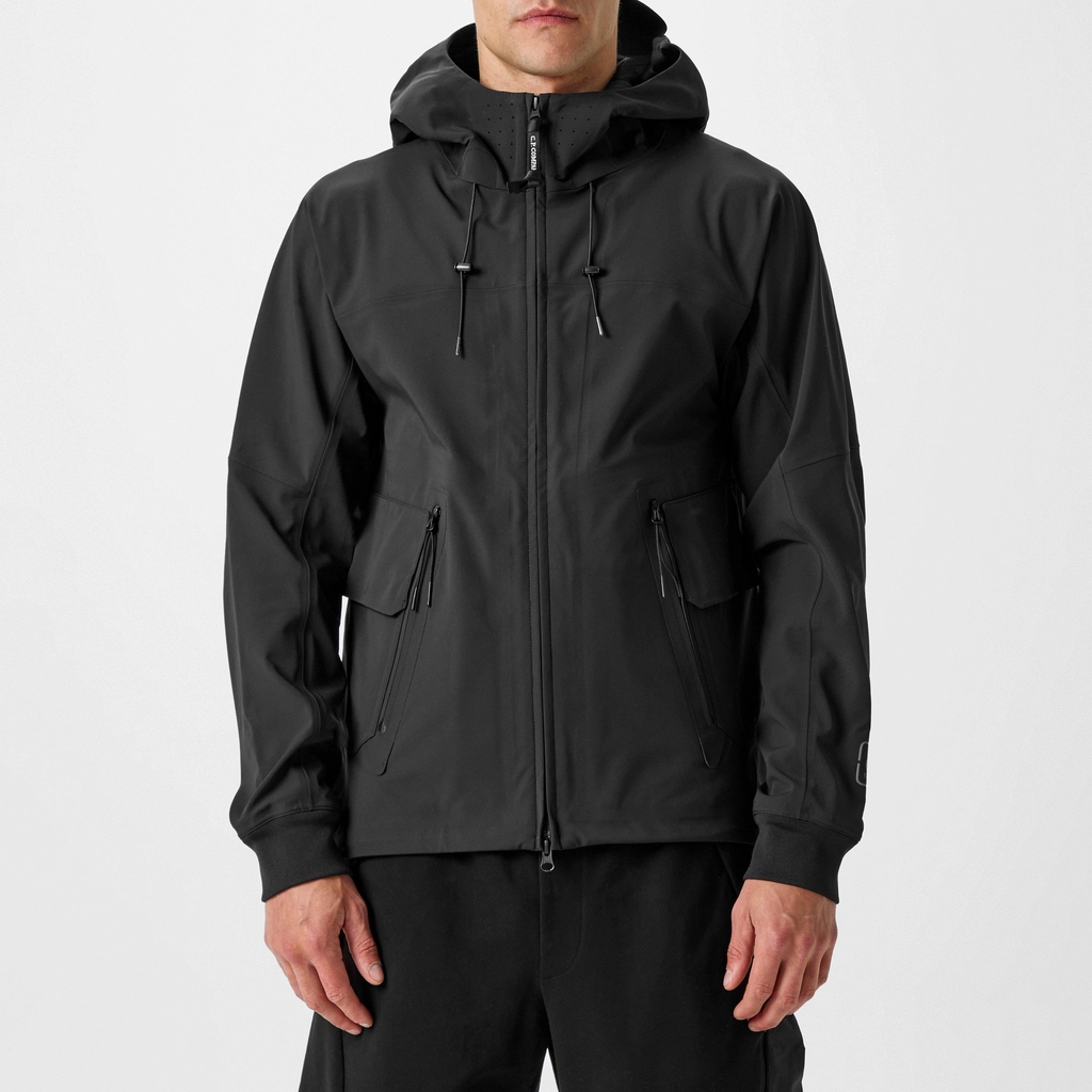 CP Company Metroshell Hooded Jacket - Black 999